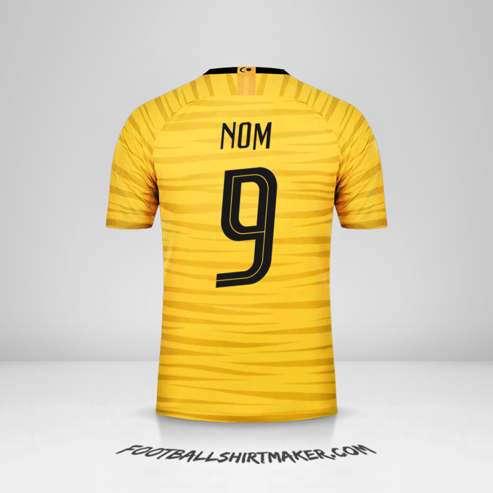 Maillot Malaisie 2018 -  nom - 9