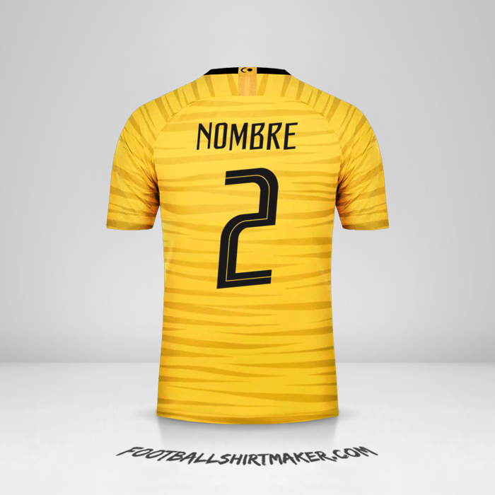 Camiseta Malasia 2018 -  nombre - 2