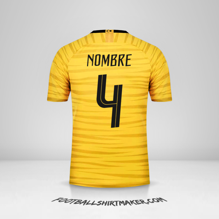 Camiseta Malasia 2018 -  nombre - 4