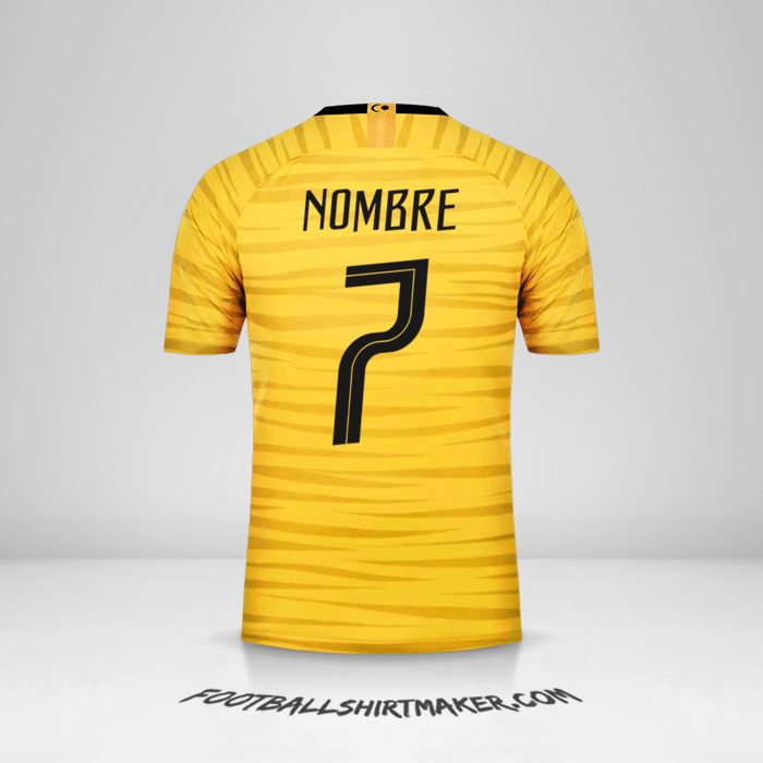 Jersey Malasia 2018 -  nombre - 7