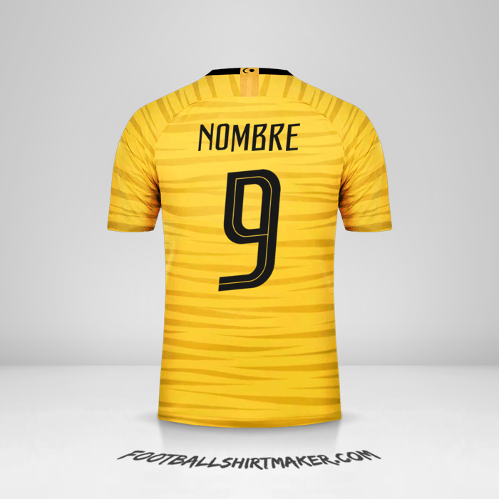 Jersey Malasia 2018 -  nombre - 9