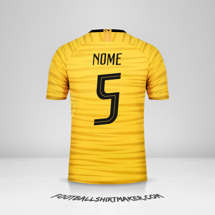 Maglia Malesia 2018 -  nome - 5