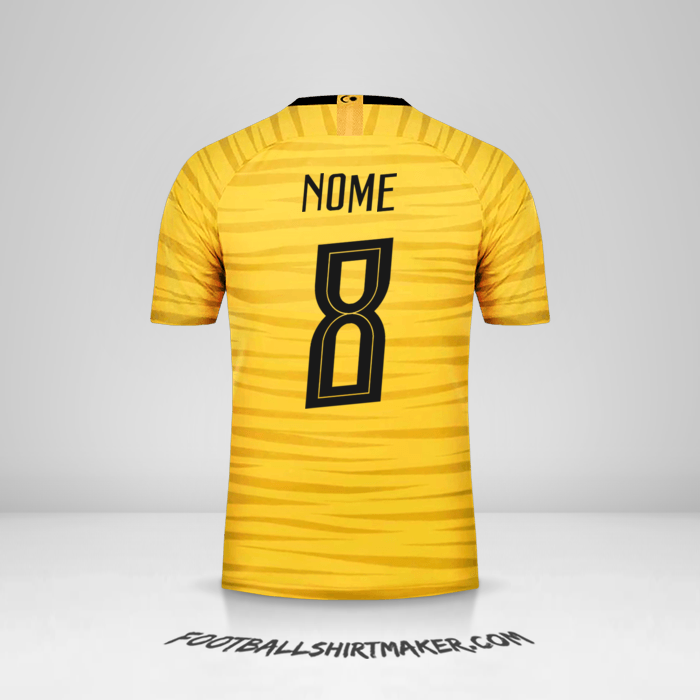 Camisa Malásia 2018 -  nome - 8