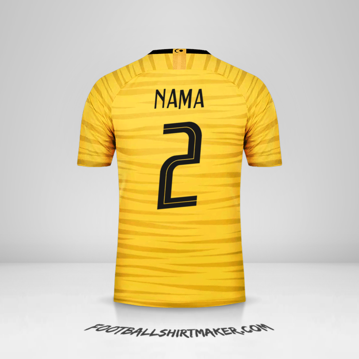 Jersey Malaysia 2018 -  nama - 2