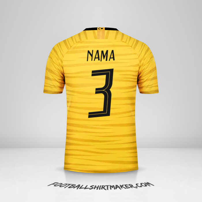 Jersey Malaysia 2018 -  nama - 3