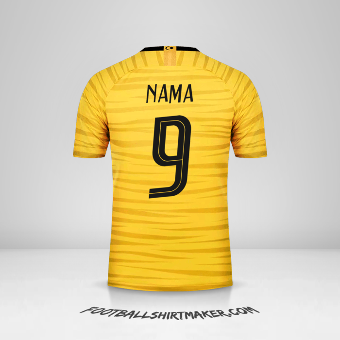 Jersey Malaysia 2018 -  nama - 9