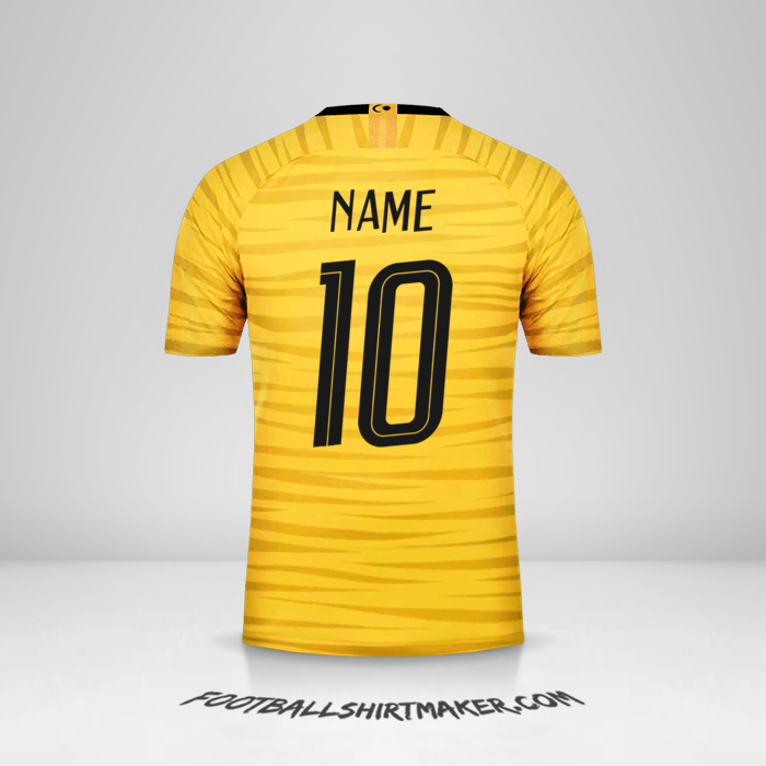 Shirt Malaysia 2018 -  name - 10