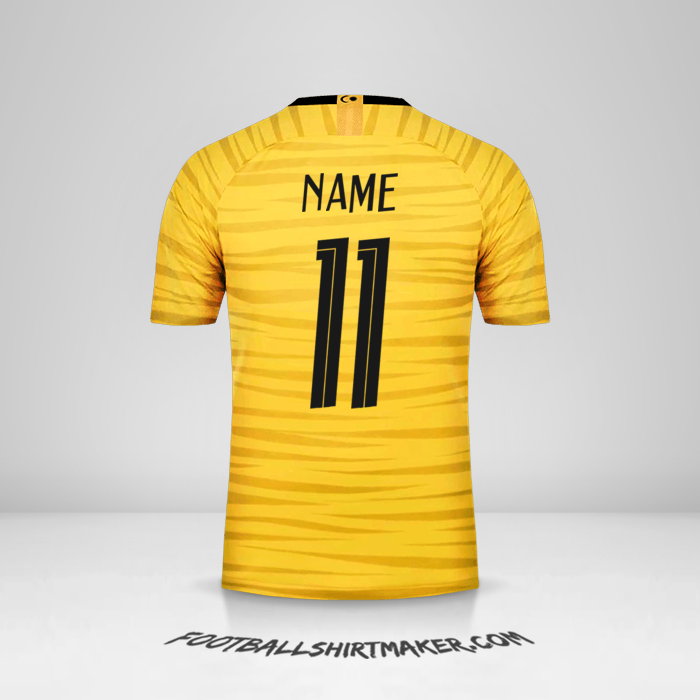 Shirt Malaysia 2018 -  name - 11