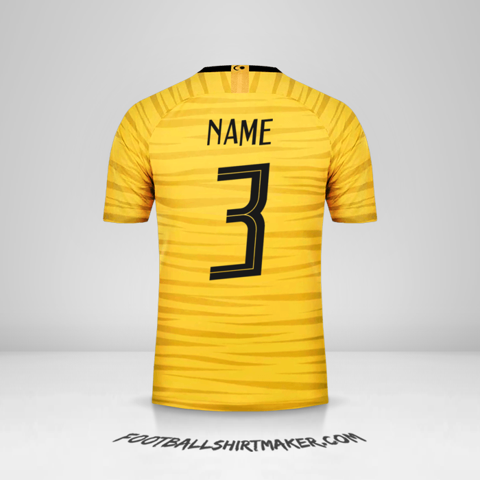 Jersey Malaysia 2018 -  name - 3