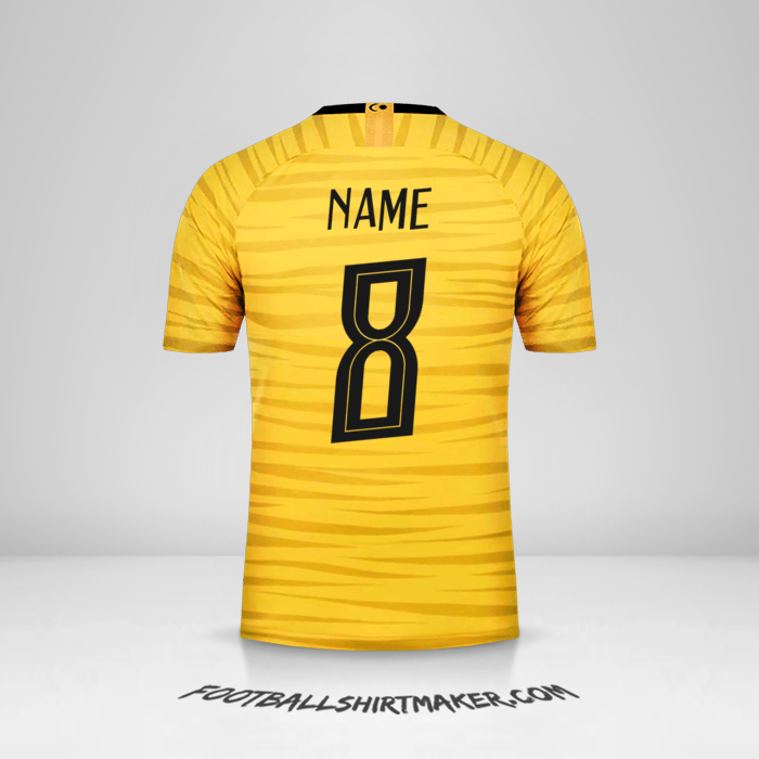 Shirt Malaysia 2018 -  name - 8