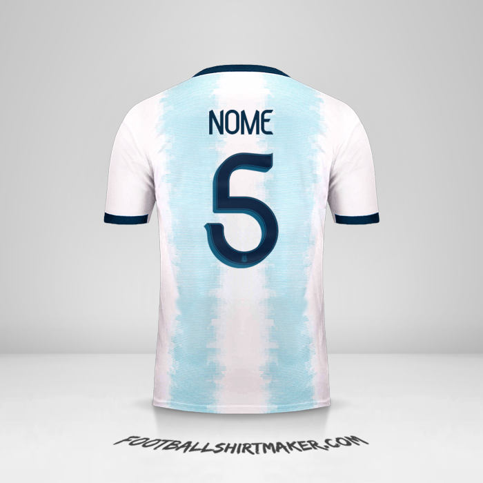 Maglia Argentina 2019/20 -  nome - 5
