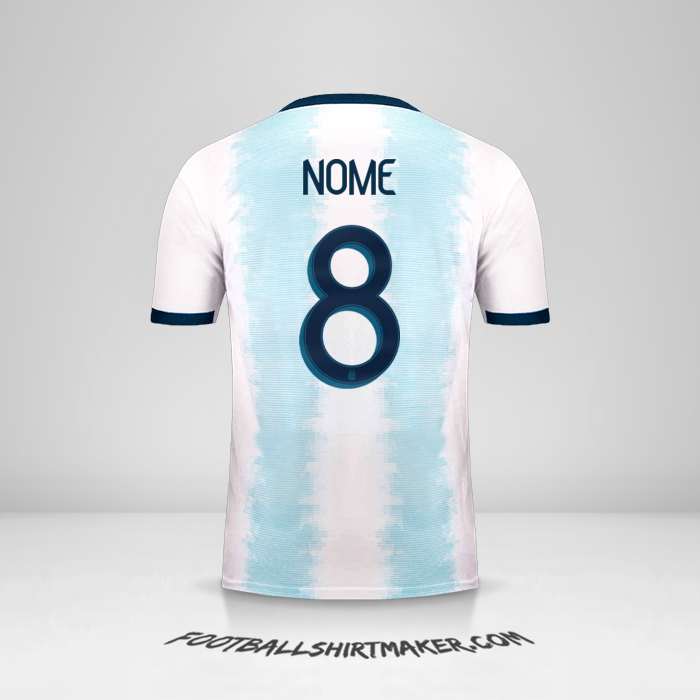 Maglia Argentina 2019/20 -  nome - 8