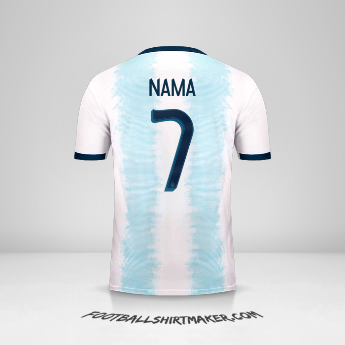 Jersey Argentina 2019/20 -  nama - 7