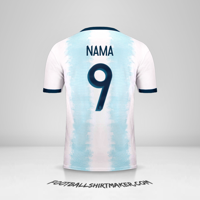 Jersey Argentina 2019/20 -  nama - 9