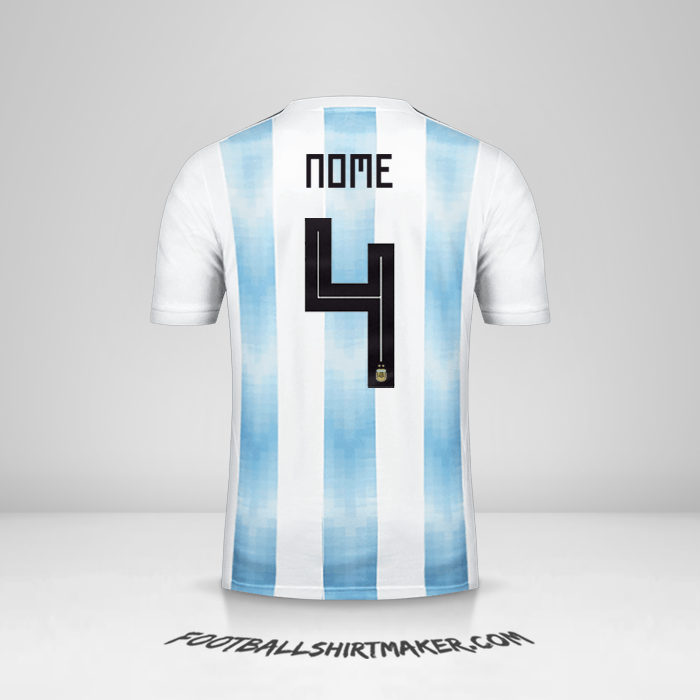 Maglia Argentina 2018 -  nome - 4