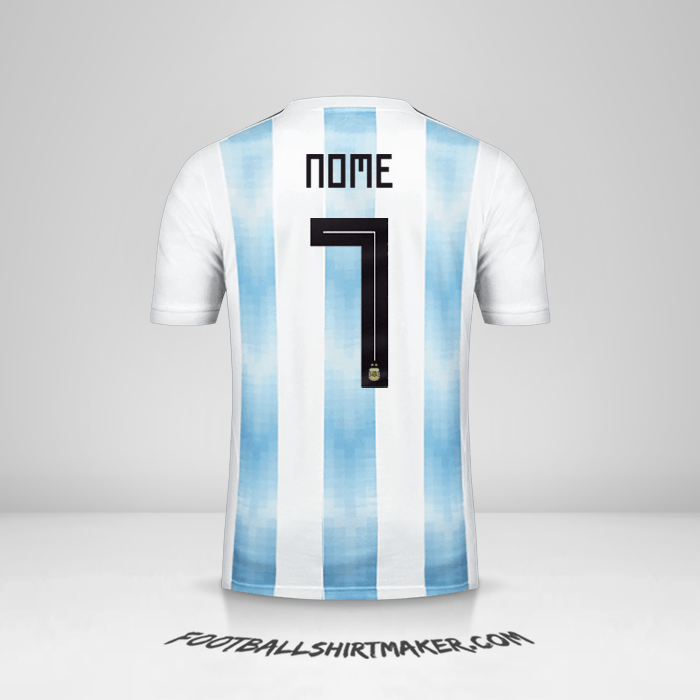 Maglia Argentina 2018 -  nome - 7