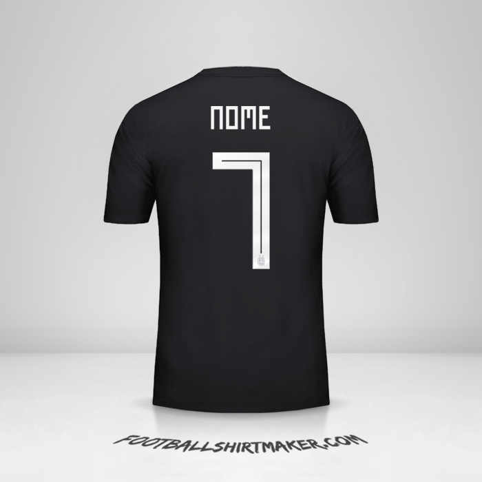 Maglia Argentina 2018 Seconda -  nome - 7