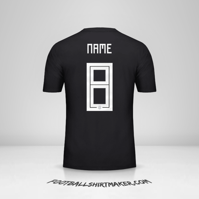 Shirt Argentina 2018 Away -  name - 8