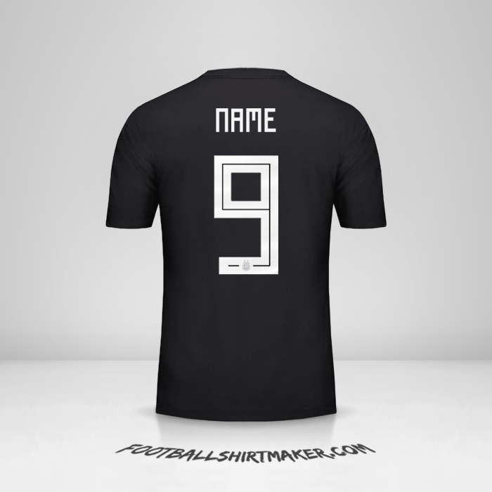 Trikot Argentinien 2018 Auswärts -  name - 9