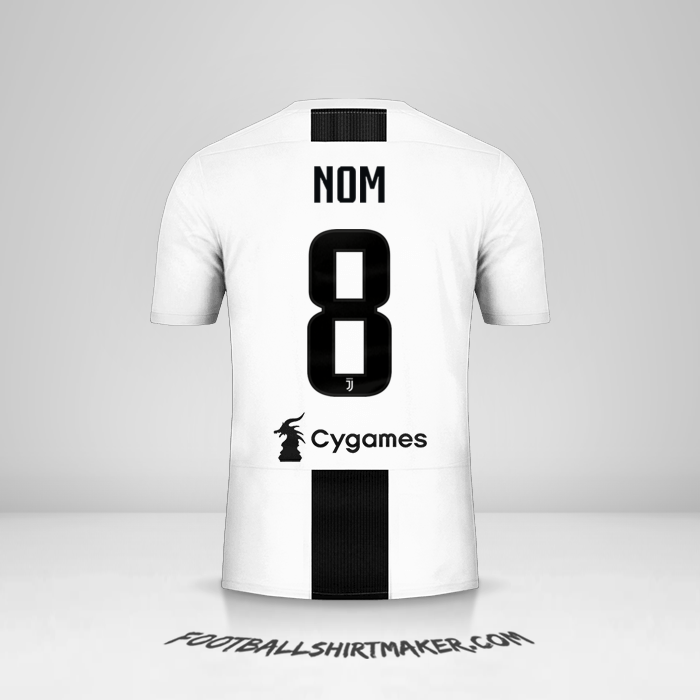 Maillot Juventus FC 2018/19 -  nom - 8