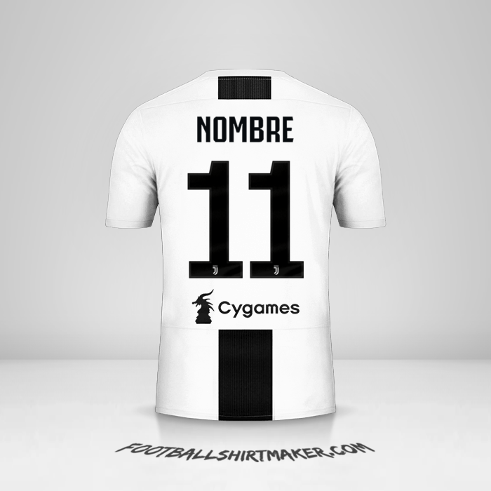 Jersey Juventus FC 2018/19 -  nombre - 11