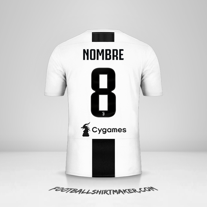 Jersey Juventus FC 2018/19 -  nombre - 8