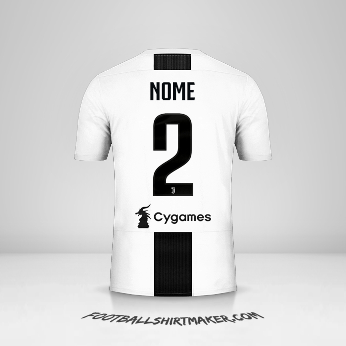 Camisola Juventus FC 2018/19 -  nome - 2