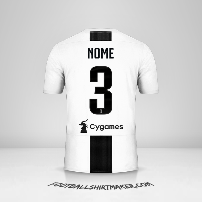 Camisa Juventus FC 2018/19 -  nome - 3