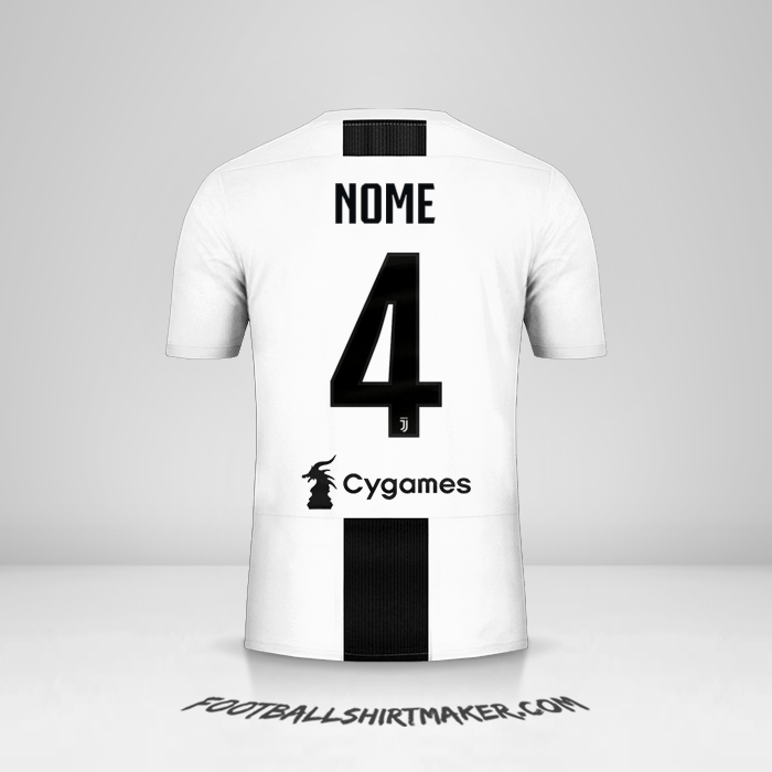 Camisa Juventus FC 2018/19 -  nome - 4