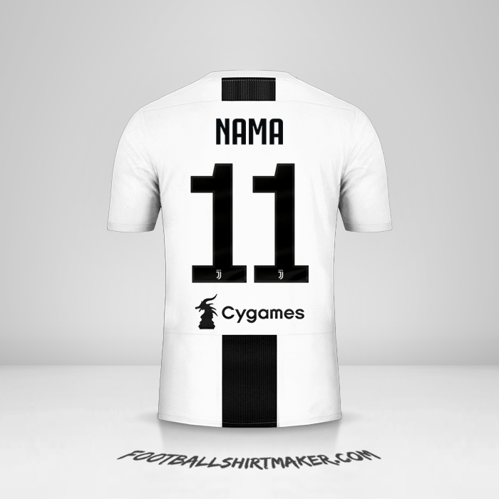 Jersey Juventus FC 2018/19 -  nama - 11