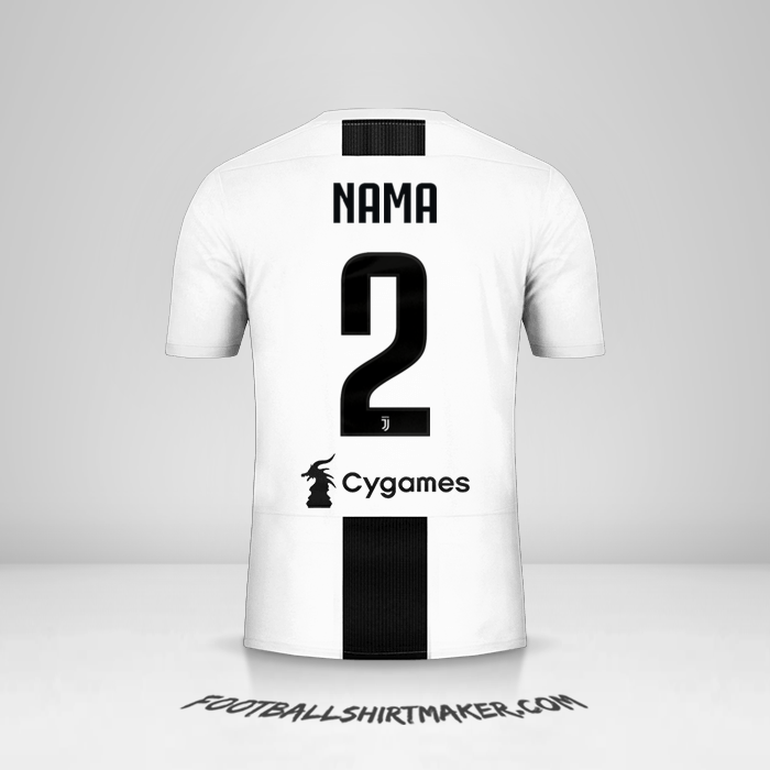 Jersey Juventus FC 2018/19 -  nama - 2