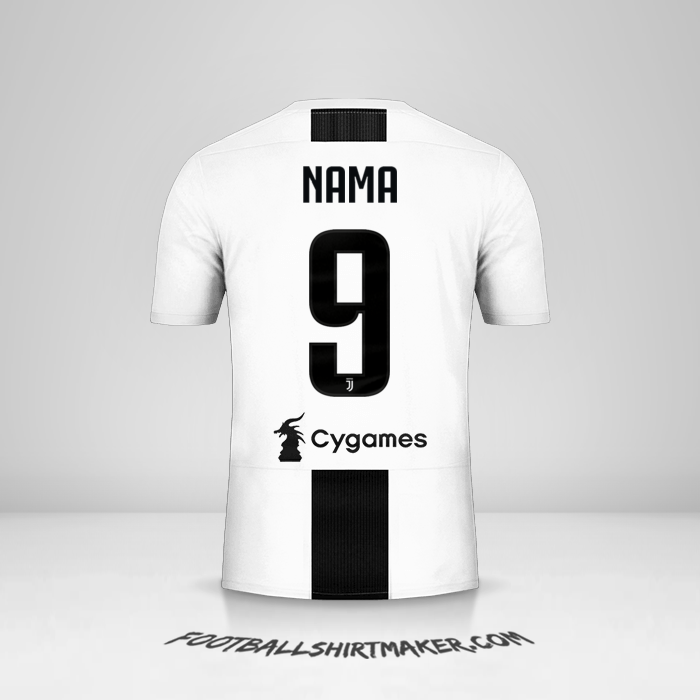 Jersey Juventus FC 2018/19 -  nama - 9