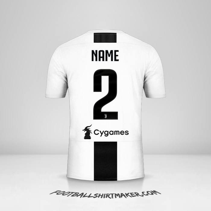 Shirt Juventus FC 2018/19 -  name - 2