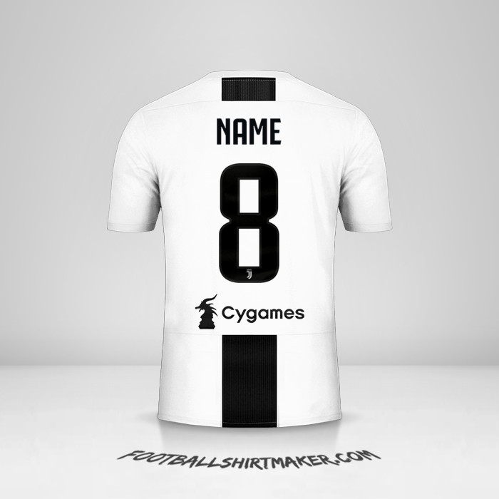 Jersey Juventus FC 2018/19 -  name - 8