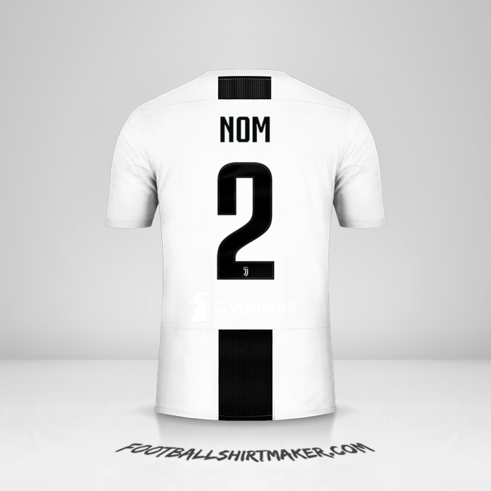 Maillot Juventus FC Cup 2018/19 -  nom - 2