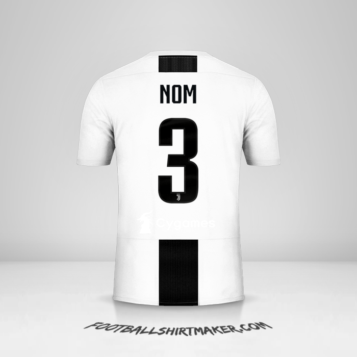 Maillot Juventus FC Cup 2018/19 -  nom - 3