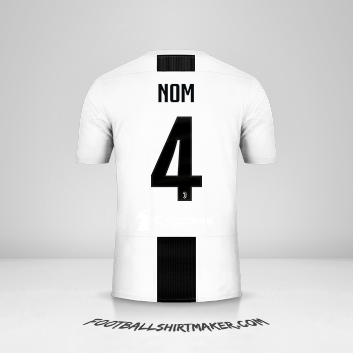 Maillot Juventus FC Cup 2018/19 -  nom - 4