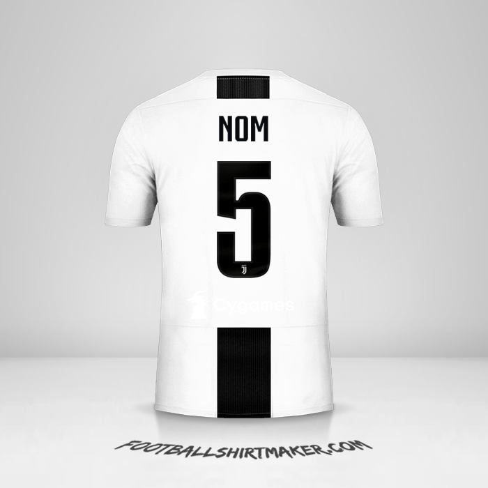 Maillot Juventus FC Cup 2018/19 -  nom - 5