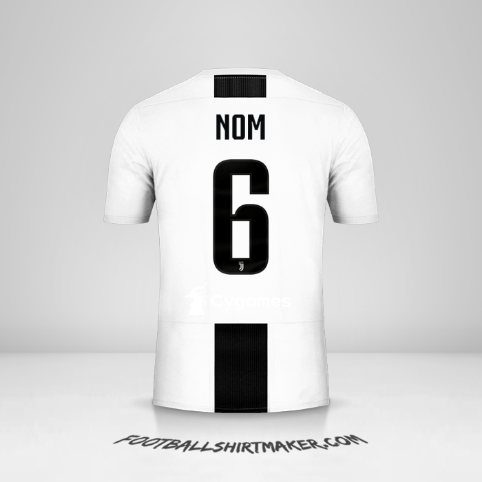 Maillot Juventus FC Cup 2018/19 -  nom - 6