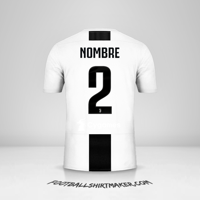 Jersey Juventus FC Cup 2018/19 -  nombre - 2