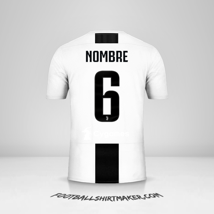 Jersey Juventus FC Cup 2018/19 -  nombre - 6