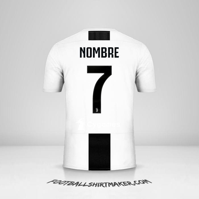 Jersey Juventus FC Cup 2018/19 -  nombre - 7