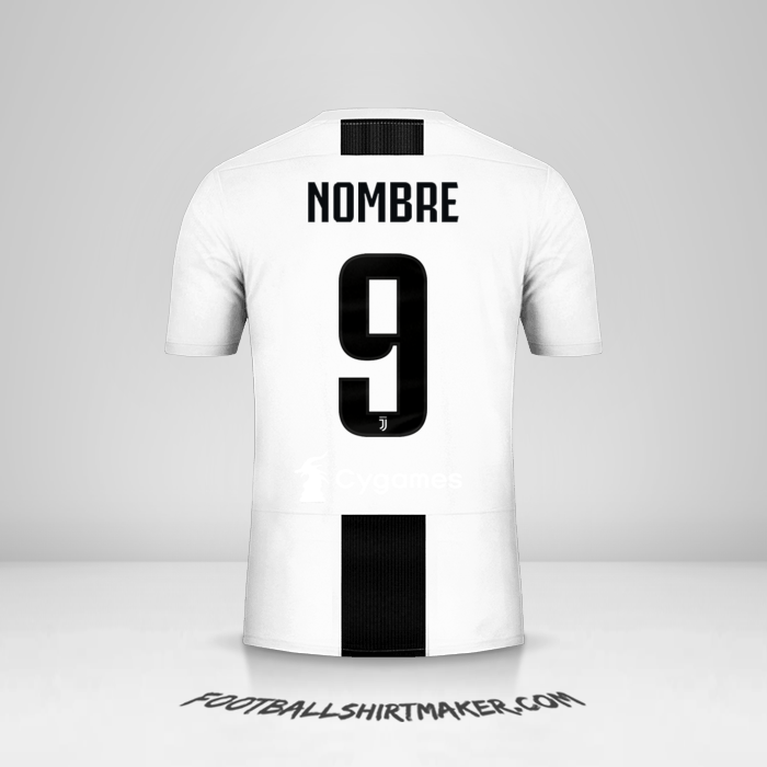 Jersey Juventus FC Cup 2018/19 -  nombre - 9