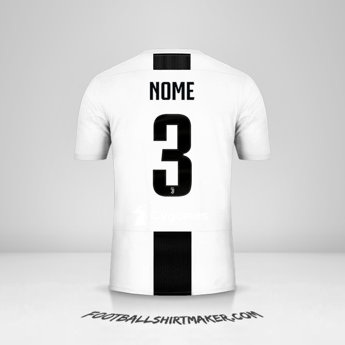 Camisola Juventus FC Cup 2018/19 -  nome - 3