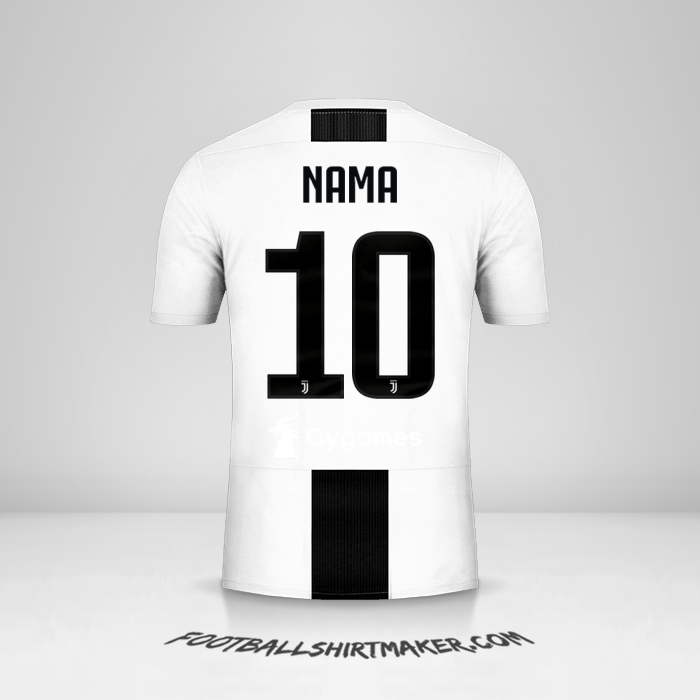 Jersey Juventus FC Cup 2018/19 -  nama - 10