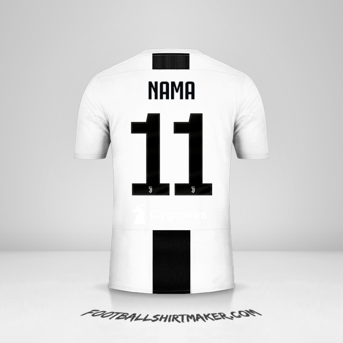 Jersey Juventus FC Cup 2018/19 -  nama - 11