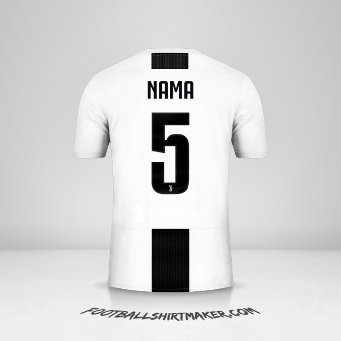 Jersey Juventus FC Cup 2018/19 -  nama - 5