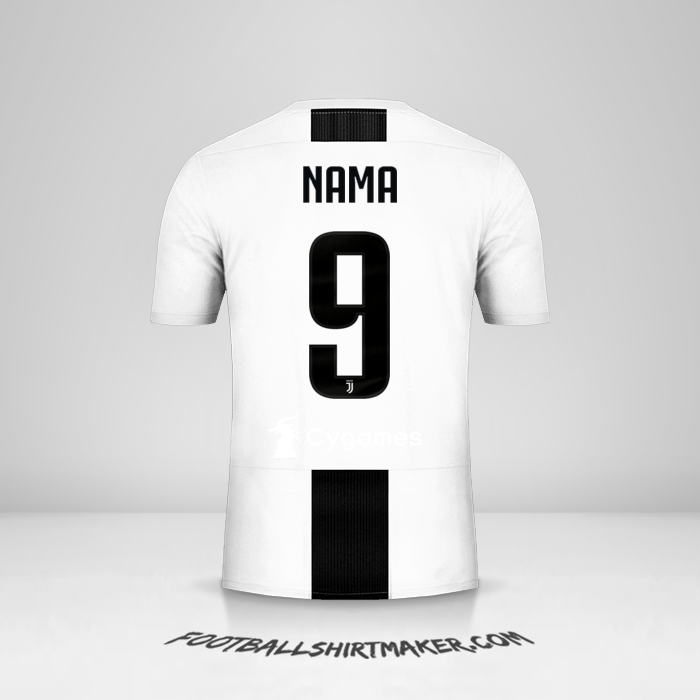 Jersey Juventus FC Cup 2018/19 -  nama - 9