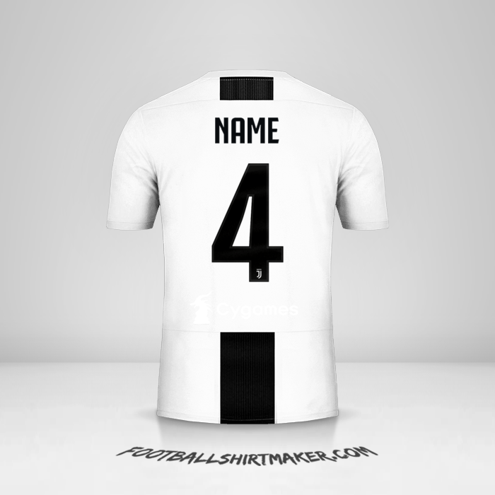 Trikot Juventus FC Cup 2018/19 -  name - 4