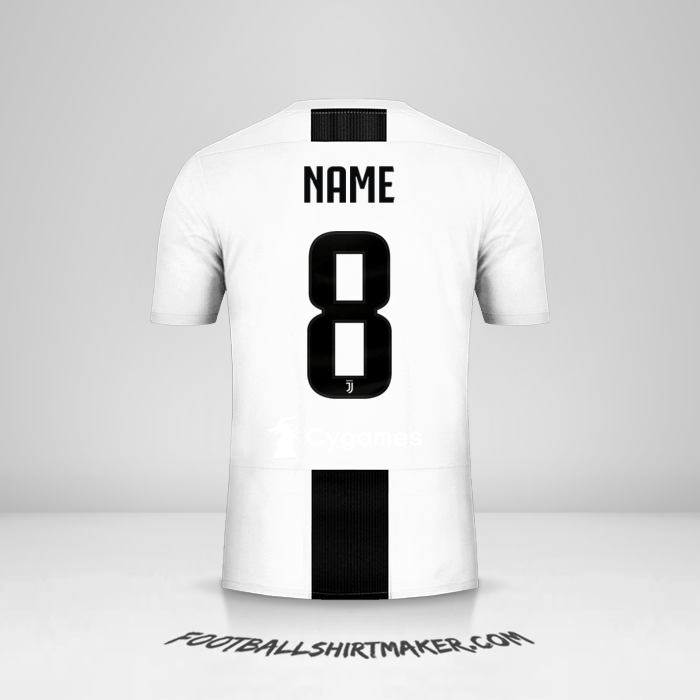 Jersey Juventus FC Cup 2018/19 -  name - 8